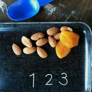 Image of Kid's Linen Tray: Numbers