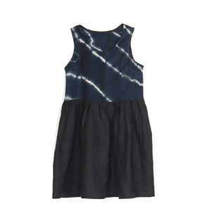 Indigo Mudcloth Dress