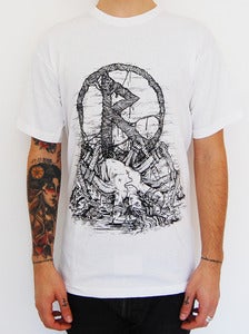 Image of RUNES "Spider Woman" t shirt white