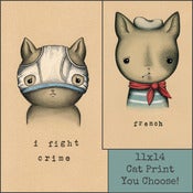 Image of 11x14 Cat Print - You Choose!