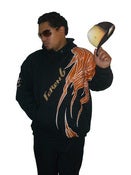 Image of FLAMES Hoody w/ Matching Hat <font color=red>SOLD OUT
