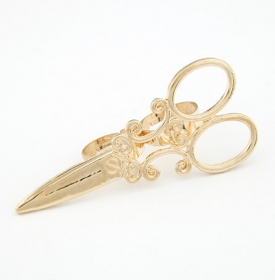 Image of DOUBLE SCISSOR RING