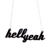 Image of hellyeah necklace