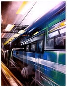 Image of 'Rush Hours' - Original painting on canvas