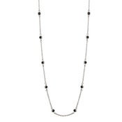 Image of Kara Ackerman <i> Talulah <i/> Faceted Stone Strand Necklace with Black Stones  