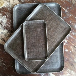 Image of Linen Tray: Natural