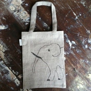 Image of Animal Print Bag: Elephant
