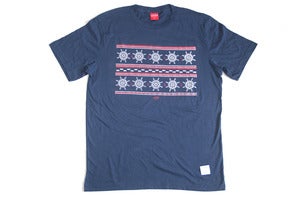Image of Fisherman Tee Navy RE-ISSUE