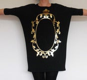 Image of golden mirror