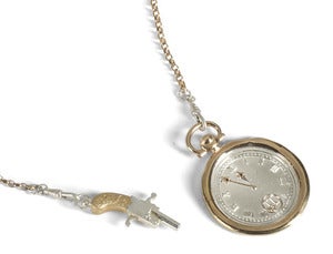 Image of Wax Seal Pocket Watch on Albert Chain