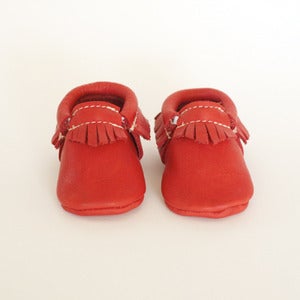 Image of Moccasins - Poppy