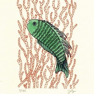 Image of IT'S A FISH : limited edition screenprint