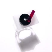Image of turntable ring [white]