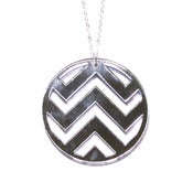 Image of chevron necklace [mirrored]