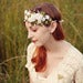 Image of o pioneers - bridal flower head piece