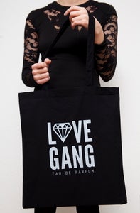 Image of LOVEGANG Eau de Parfum /  Tote Bag Silver & Black