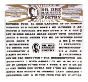 Image of DR. DRE MAGNETIC REFRIGERATOR POETRY
