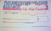 Image of Self Made Cosmetics Gift certificates $25