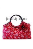 Image of Rosie the Riviter - Red Bandana Purse