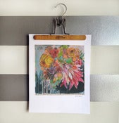 Image of flowers for lady print 11"x14"
