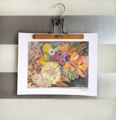 Image of flowers for hannah print 11"x17"