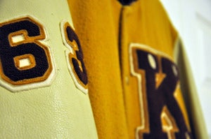 Image of VINTAGE VARSITY JACKET - SIZE ~39