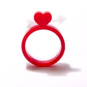 Image of broken heart ring set