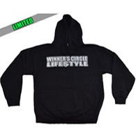 Image of WINNERS CIRCLE LIFESTYLE - BLACK HOODIE 