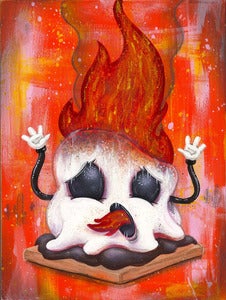 Image of "S'more Oh" ~ Original Painting