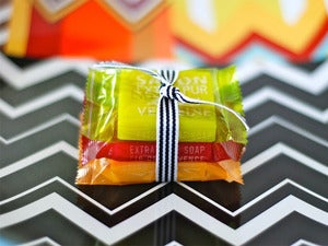 Image of TRAVEL SIZE GIFT SET OF SAVON DE MARSEILLE BARS
