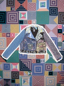 Image of Breezeblock biker jacket (UK 12)