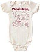 Image of Philadelphia Map One Piece