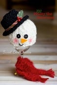 Image of Frosty the Snowman Christmas Hat & Scarf