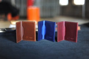 Image of Louis "Little New York" - Cavalier Chromexcel Front Pocket Wallet