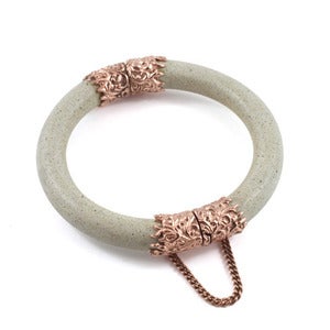 Image of Mimesis Bangle Stone/Rose Gold