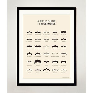 Image of Typestache Poster, FG-1