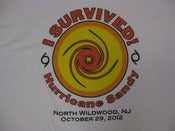 Image of I survived sandy circle design