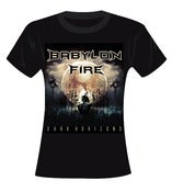 Image of Babylon Fire - Dark Horizons T Shirt (Ladies)