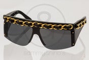 Image of Chanel 01455 Chain Black :: Vintage Sunglasses