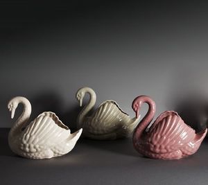 Image of Earthenware Swans