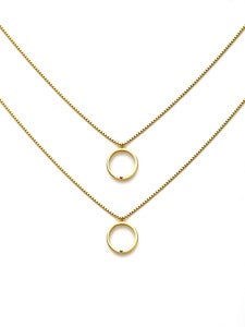 Image of circle necklace