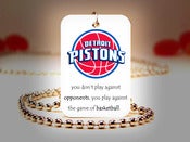 Image of Detroit Pistons NBA Necklace
