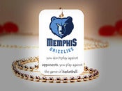 Image of Memphis Grizzlies NBA Necklace