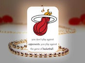 Image of Miami Heat NBA Necklace