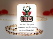 Image of Milwaukee Bucks NBA Necklace