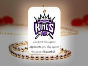 Image of Sacramento Kings NBA Necklace