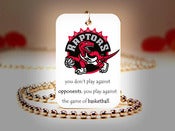 Image of Toronto Raptors NBA Necklace