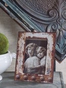 Image of Distressed Metal Frame