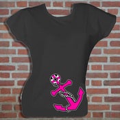 Image of Girls Black Anchor Standard Fit *LIMITED EDITION*