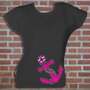 Image of Girls Black Anchor Standard Fit *LIMITED EDITION*